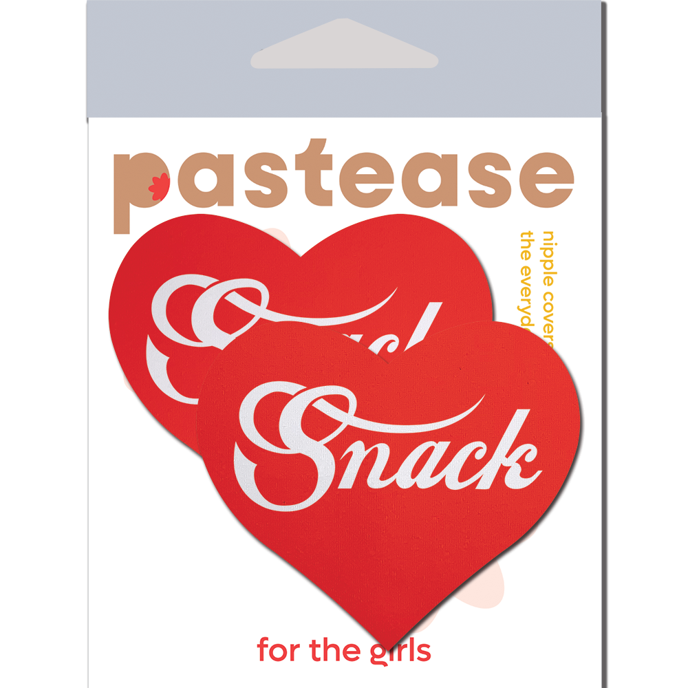 Pastease Red SNACK Heart Nipple Pasties