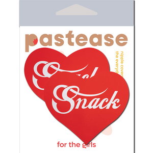 Pastease Red SNACK Heart Nipple Pasties