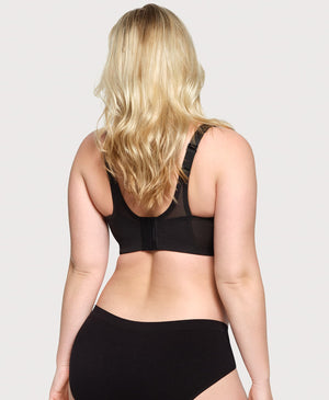 Glamorise MagicLift Seamless Support Bra - Black