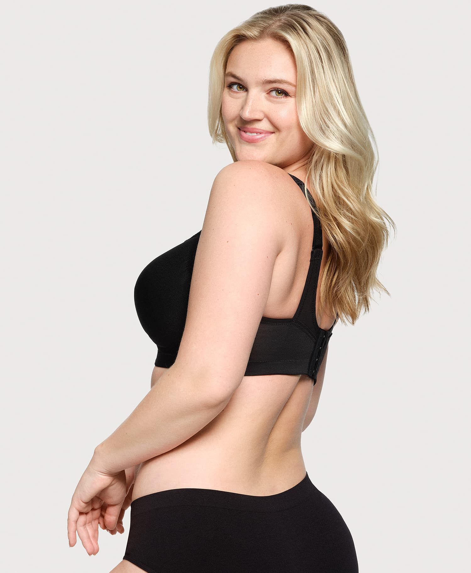 Glamorise MagicLift Seamless Support Bra - Black