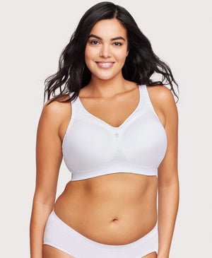 Glamorise MagicLift Seamless Support Bra - White