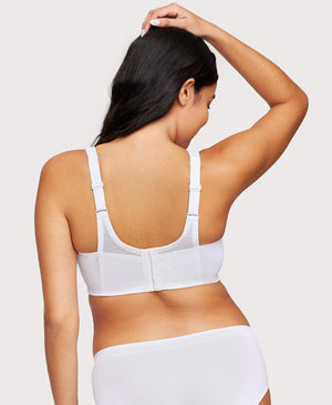 Glamorise MagicLift Seamless Support Bra - White