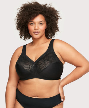 Glamorise MagicLift Natural Shape Bra - Black