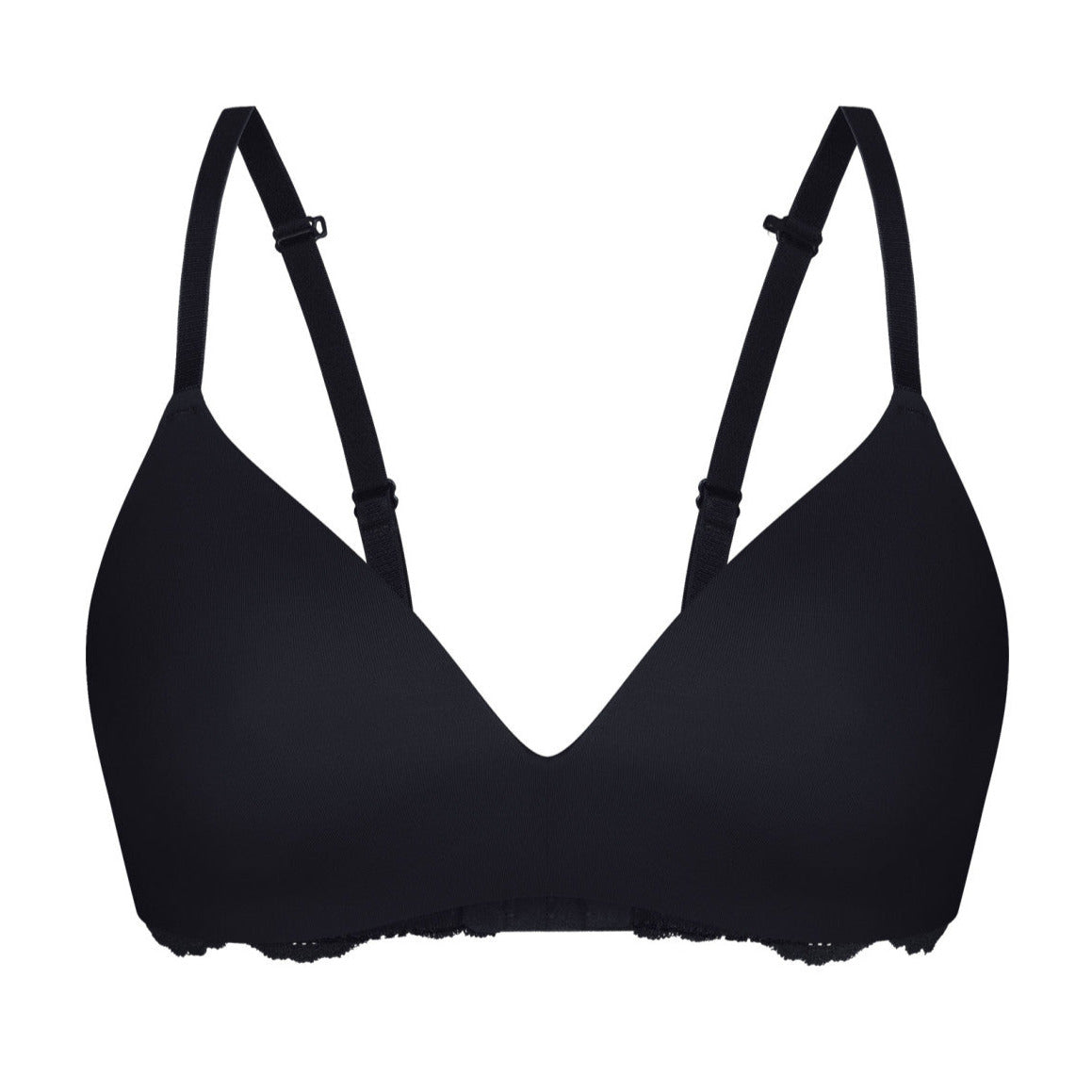 Sassa No-wire Lace Moulded Bra - Black