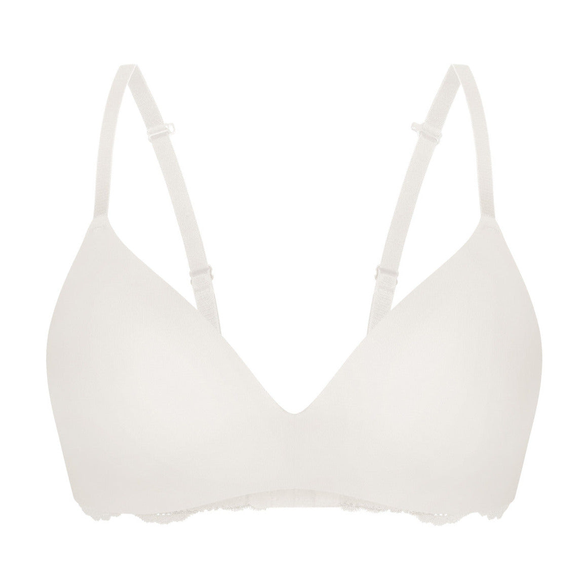 Sassa No-wire Lace Moulded Bra - Nude