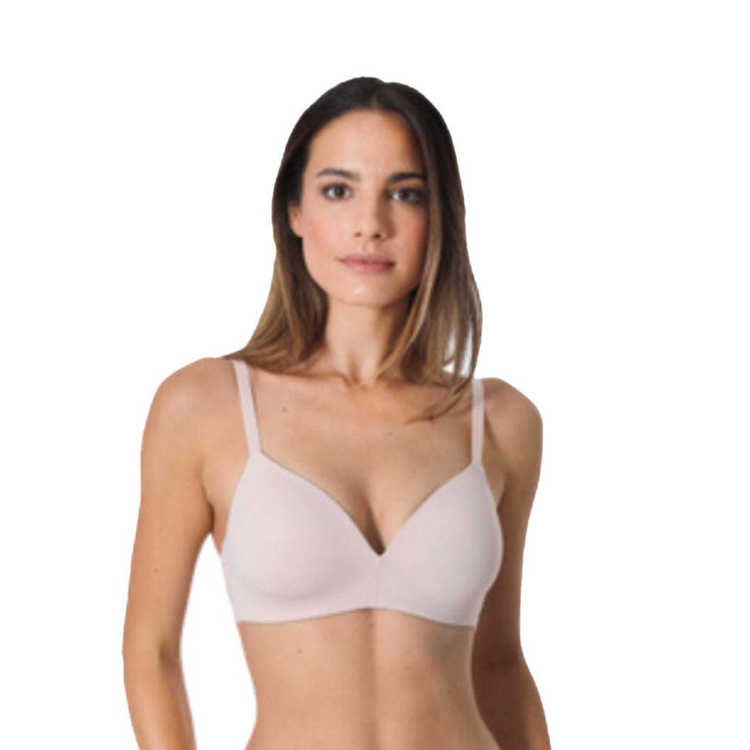 Sassa No-wire Lace Moulded Bra - Pearl