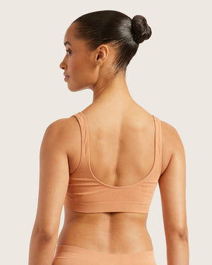 Boody Shaper Crop Bra - Dune