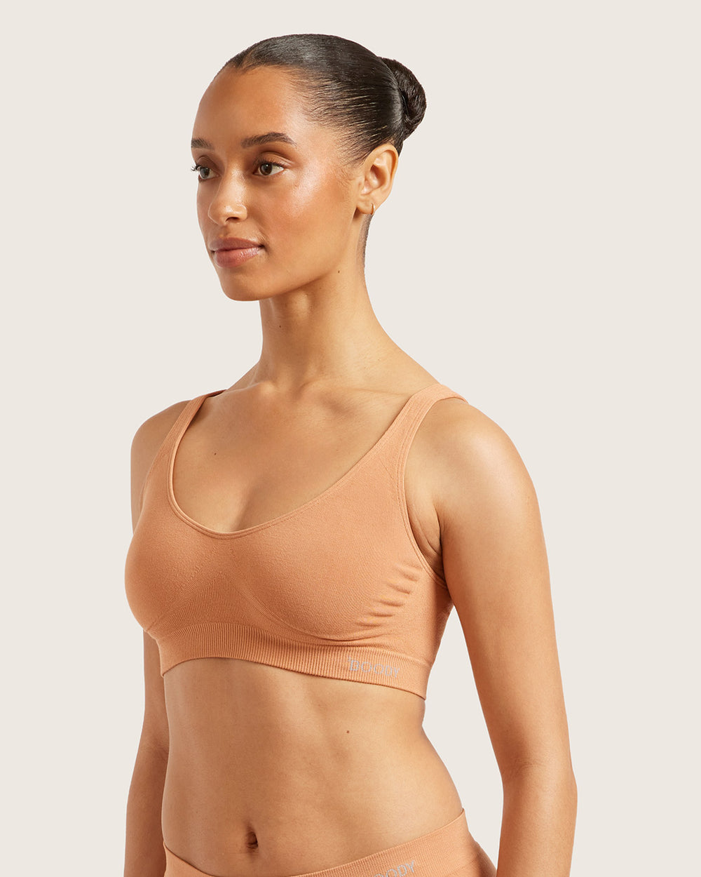 Boody Shaper Crop Bra - Dune