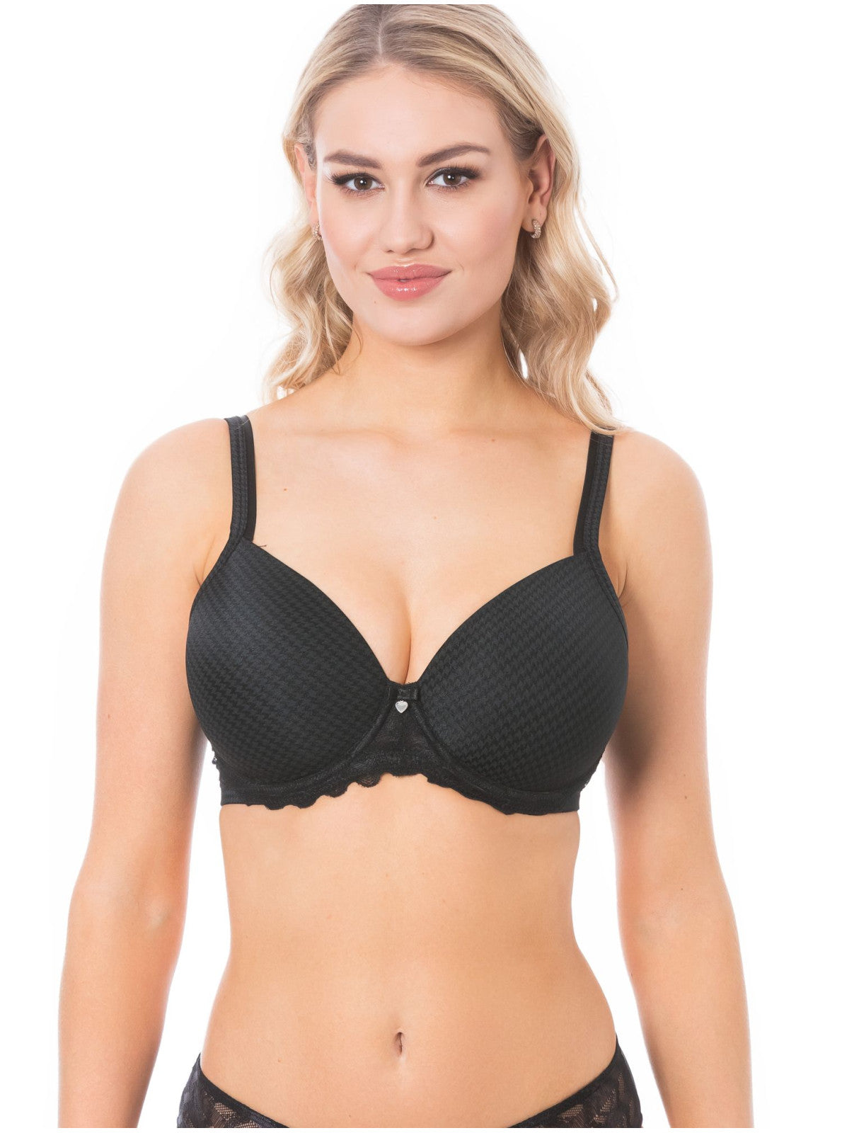 Sassa Preformed Padded Underwire Bra - Black