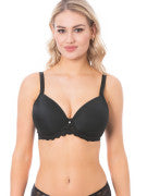 Sassa Preformed Padded Underwire Bra - Black