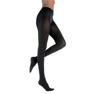 Falke 80 Bright Silk Women's Stockings - Black
