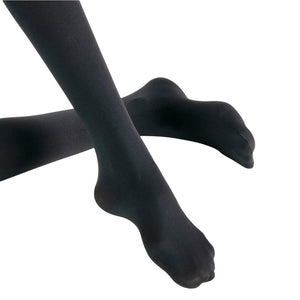 Falke 80 Bright Silk Women's Stockings - Black