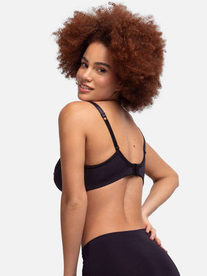 Celine Full Cup Bra - Black