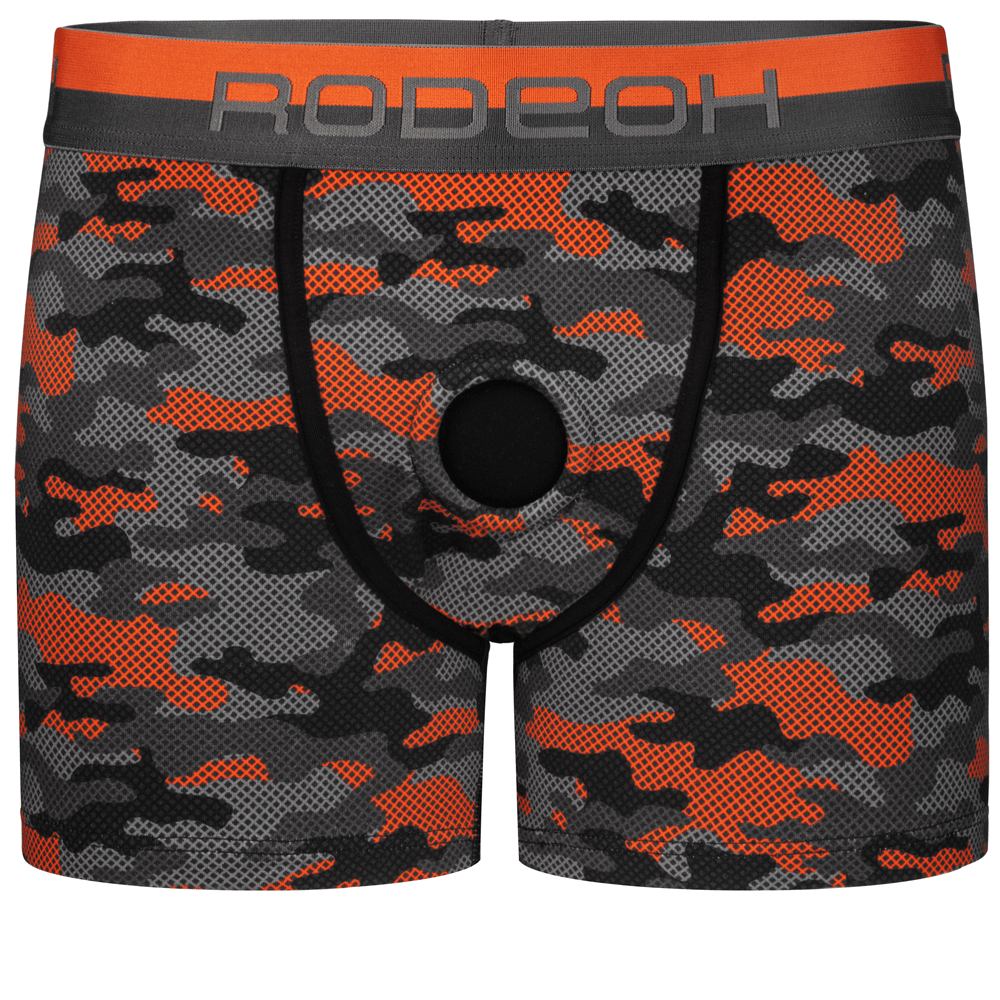 Rodeoh Classic Boxer+ Harness - Orange Camo