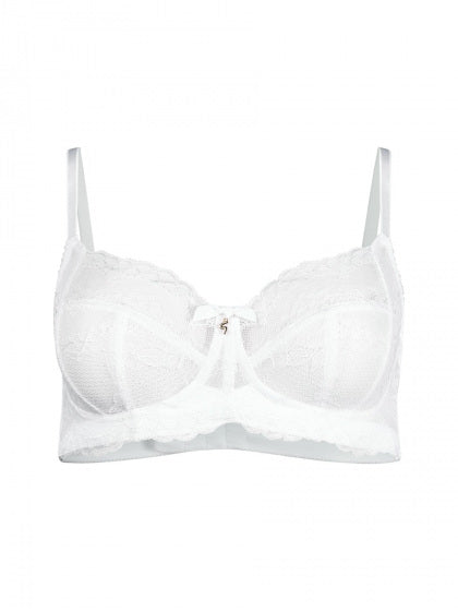 Superboost Lace - Non-wired Bra - White