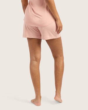 Boody Goodnight Sleep Shorts - Dusty Pink