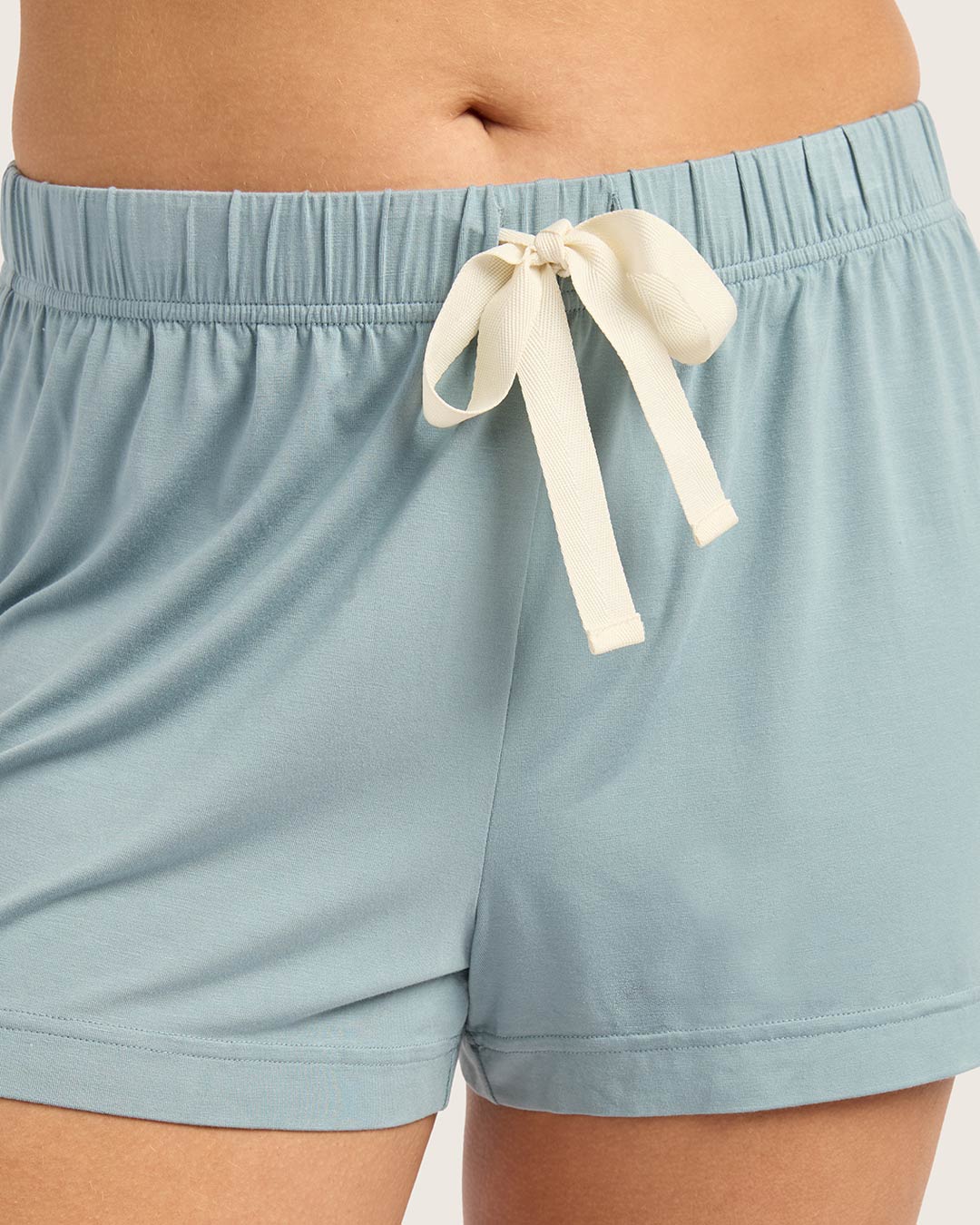 Boody Goodnight Sleep Shorts - Mineral Blue