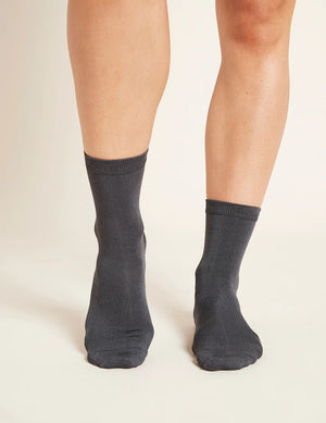 Boody Everyday Crew Socks - Slate