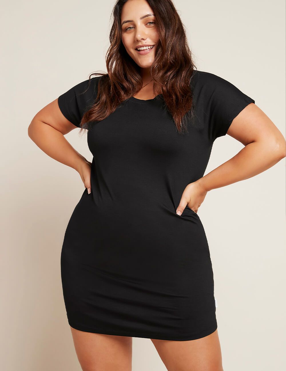 Boody Nightdress - Black