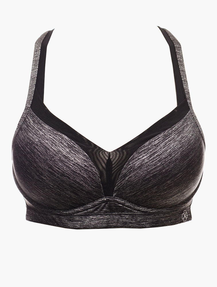Dorina Outrun Sports Bra - Grey Melange