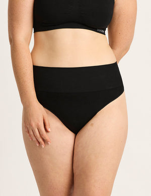Boody Shaper High Waist G-String - Black
