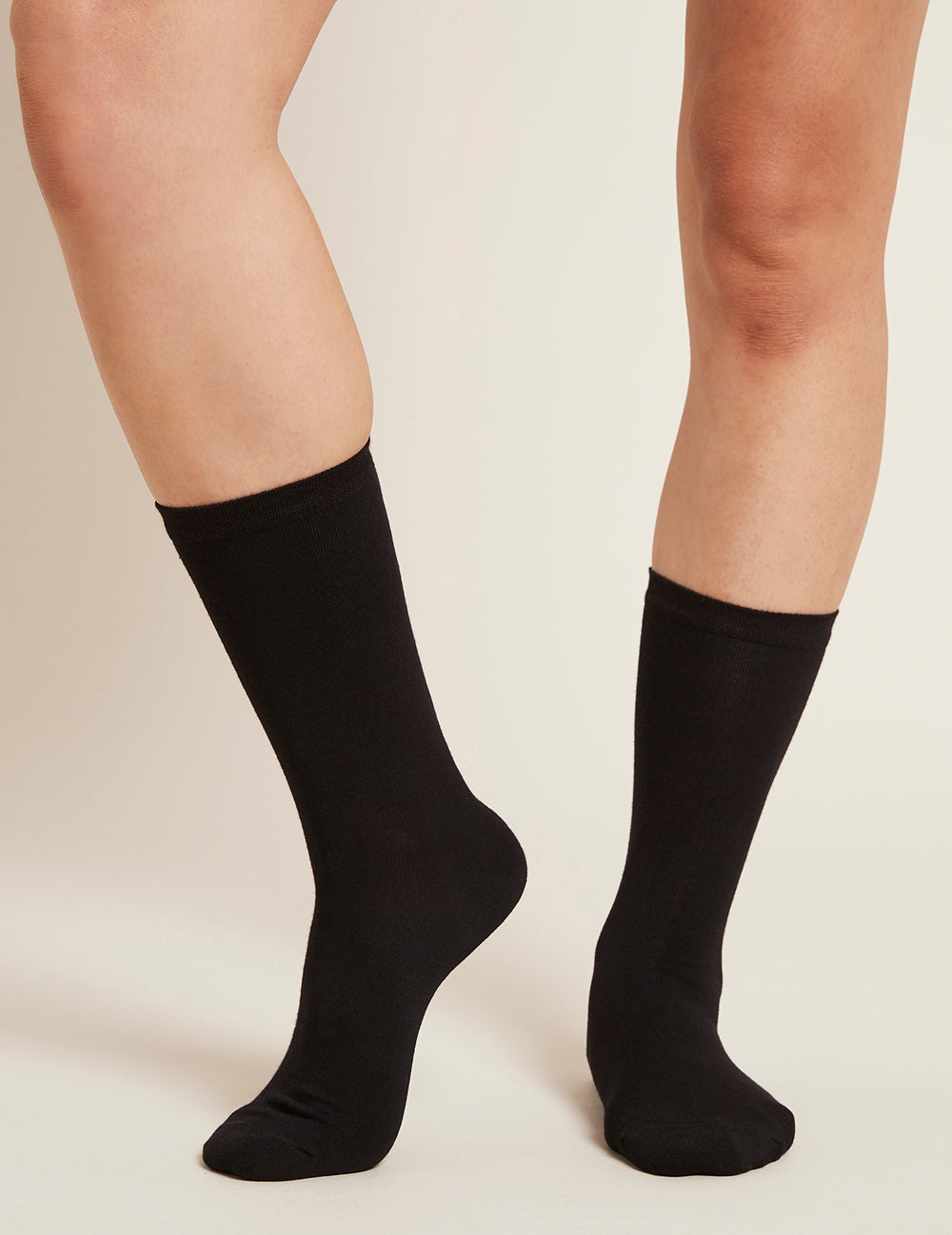 Boody Women’s Everyday Crew Socks - Black