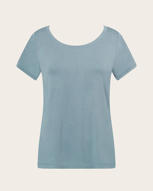Goodnight Sleep Tee - Mineral Blue