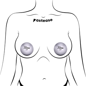 Pastease Titties Golf Ball Nipple Pasties