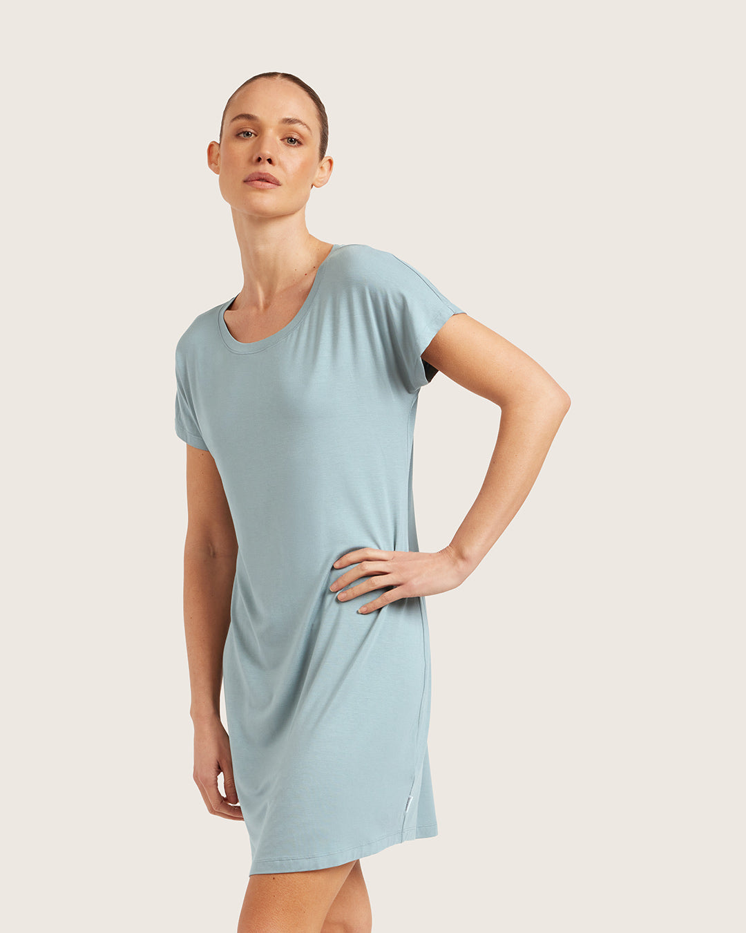 Boody Nightdress - Mineral Blue