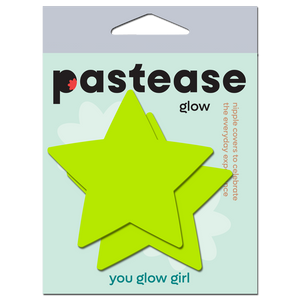 Pastease Glow in the Dark Star Nipple Pasties