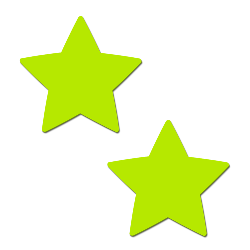 Pastease Glow in the Dark Star Nipple Pasties