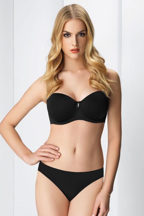 Corin Virginia Strapless T-Shirt Bra - Black